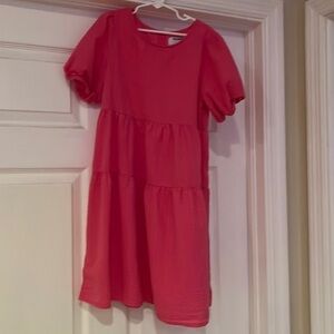 Old navy girls pink dress size 10/12‎​